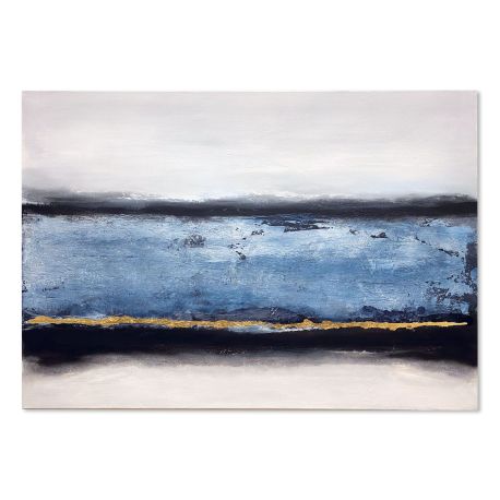 Acrylbild Golden Horizon
