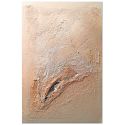 Wandbild mit Seide handgemaltes Acrylbild